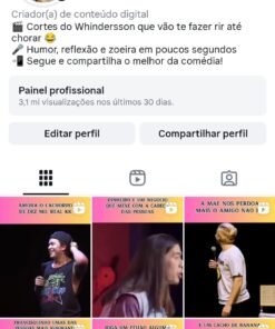 Instagram 80 mil seguidores de CORTES, MEGA ENGAJADO