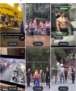 INSTAGRAM 220 mil seguidores engajado demais
