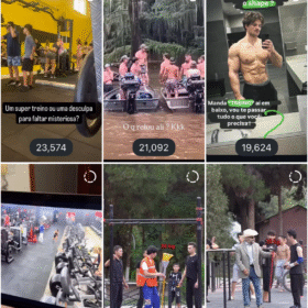 INSTAGRAM 220 mil seguidores engajado demais