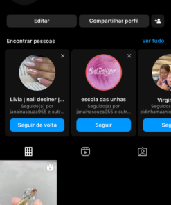 Conta +1k Instagram