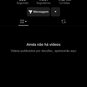 Conta TikTok +1k de seguidores