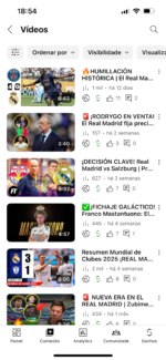 Canal de Futebol Espanhol • 1.550 inscritos reais - Imagem 4