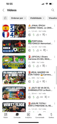 Canal de Futebol Espanhol • 1.550 inscritos reais - Imagem 5