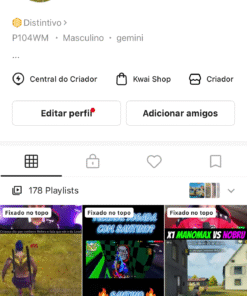 KWAI 10,6 MIL SEGUIDORES E 92MIL CURTIDAS