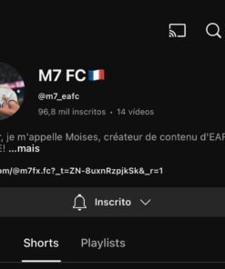 CANAL YOUTUBE NÃO MONETIZADO