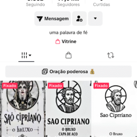 Conta do tik tok 97 mil seguidores