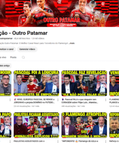 CANAL DO FLAMENGO MONETIZADO - NAÇÃO OUTRO PATAMAR 40,4 mil inscritos