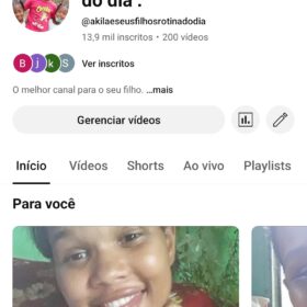 CANAL YT COM MAIS DE 13K DE SEGUIDORES