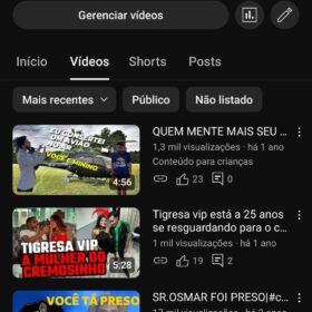 Canal no YouTube mais de 3.000 inscritos monetizável e muito viral