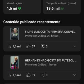Canal Fala_Campeão 17,2 mil inscritos
