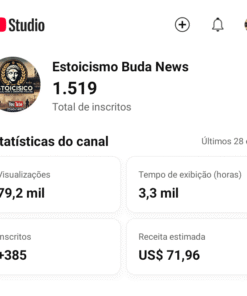 Canal do monetizado para ficar rico no Google AdSense, e ganho dinheiro com ele também como afiliado mais de 20 mil reais