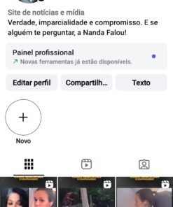 Instagram Nanda Falou Oficial  177 mil seguidores