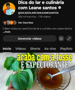 CANAL DE CULINARIA E DICAS 306 MIL INSCRITOS