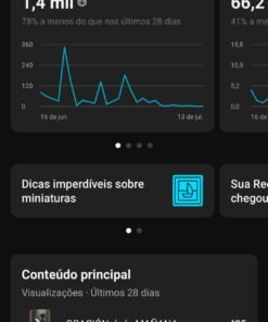 Canal MONETIZADO 2,01 mil inscritos