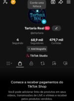 TIKTOK CONTA MONETIZADA ✅ COM SHOP ATIVO | PROMOÇÃO! ???? 68,9 mil Seguidores