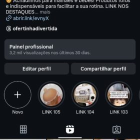 Nicho de achadinhos para mamae e bebê engajado130 publicações 240 seguidores