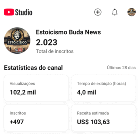 Canal monetizado no AdSense ganhando muito dinheiro fazendo dólares e ganhado 10 mil reais por mês Quer Ganhar Dinheiro no YouTube? Compre Este Canal Lucrativo!" Canal com 26 mil views em 28 horas, $103 no AdSense e R$10.000 em afiliados. 2,04 mil inscritos