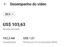 Canal monetizado no AdSense ganhando muito dinheiro fazendo dólares e ganhado 10 mil reais por mês Quer Ganhar Dinheiro no YouTube? Compre Este Canal Lucrativo!" Canal com 26 mil views em 28 horas, $103 no AdSense e R$10.000 em afiliados. 2,04 mil inscritos - Imagem 2