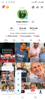 Tiktok perto de monetizar ele está com mais de 12 mil seguidores - Imagem 2