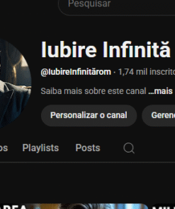 Canal romeno monetizado de histórias 1,74 mil inscritos
