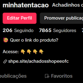 Tiktok 7800 Seguidores Orgânicos com TIKTOK SHOP