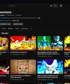Canal do Youtube Monetizado com 27.900 inscritos