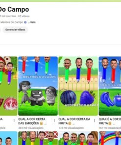 Vendo canal de Shorts Barato 56,7 mil inscritos