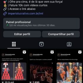Conta Instagram bem engajado 37,4 mil seguidores