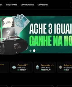 TENHA SUA PRÓPRIA RASPADINHA ONLINE - APENAS 60MIL REAIS - ENTREGUE EM ATÉ 48HORAS ! LEIA DESCRIÇÃO