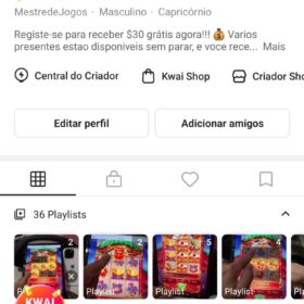 Kwai com 142 mil seguidores pronto pra perdi o selo de verificação