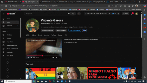 Canal de Games do Nicho do Fortnite 2k Subs Não Monetizado Sem Strike