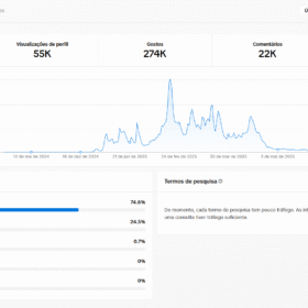 Tiktok (+90k de seguidores, Monetizado e Shop ativado)
