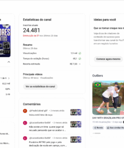 CANAL DE FUTEBOL MONETIZADO E COM MAIS DE 24MIL INSCRITOS (PROMOÇÃO) ACEITO PROPOSTAS...