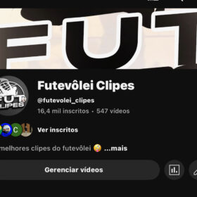 Canal Youtube Monetizado 16,4 mil inscritos