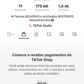 Tik tok 173 mil Seguidores