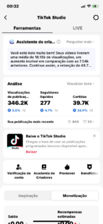 CONTA TIKTOK COM ENGAJEMENTO ALTO , 6K SEGUIDORES - Imagem 2
