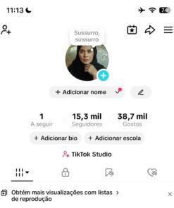 TIKTOK RECÉM MONETIZADO 15.400 Seguidores