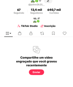 TIKTOK 13k seguidores engajados barato