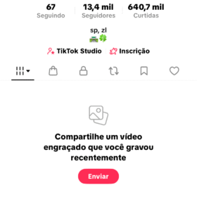 TIKTOK 13k seguidores engajados barato