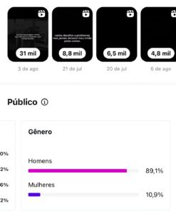 Perfil frases 10,9k seguidores