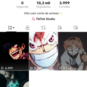 Tik Tok cortes anime 10,3 mil Seguidores