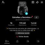 Conta TIK TOK (strellas y secretos) 173 mil seguidores, + 9 dólares na conta + TIKTOK SHOP PARA ATIVAR