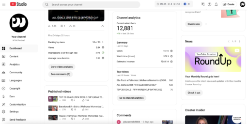 🎯 CANAL MONETIZADO À VENDA – +12K INSCRITOS | ALGORITMICAMENTE ENGAJADO | PRONTO PRA QUALQUER NICHO! - Imagem 4
