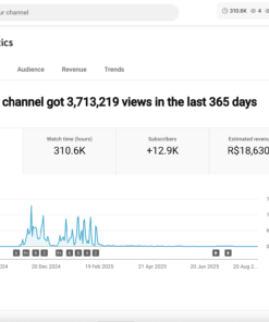 🎯 CANAL MONETIZADO À VENDA – +12K INSCRITOS | ALGORITMICAMENTE ENGAJADO | PRONTO PRA QUALQUER NICHO!