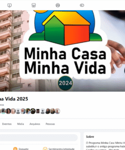 Grupo Facebook Minha Casa Minha Vida com 53 Mil Membros
