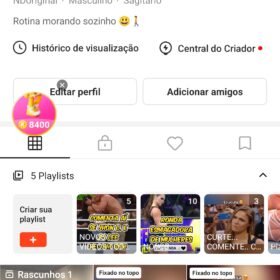 Conta Kwai 233K Seguidores | Monetizada | Nível Diamante