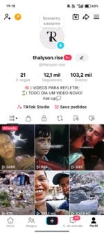TIKTOK MONETIZADO+ DE 12.000 SEGUIDORES.