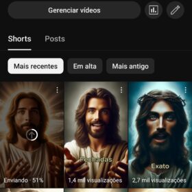 Yotube dark artificial motivacional 1,57 mil inscritos