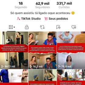 CONTA DE NICHO BLACK TIKTOK com 63 mil Seguidores