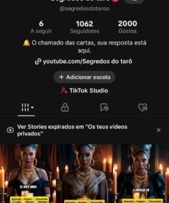 Conta tiktok não monetizada conta criada na região do Estados Unidos só postei até agora 33 vídeos esta com 1.062 seguidores é pra vender logo tá perto de bater o requisitos pro tiktok shop